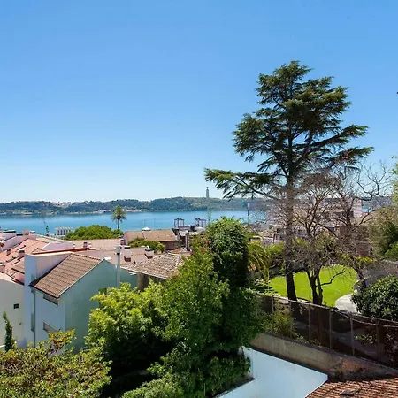 Santos River View Terrace Duplex Apartament Lizbona