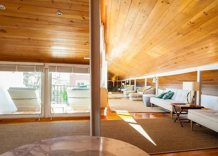 Santos River View Terrace Duplex Apartman *