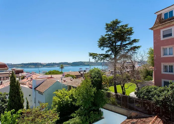 Santos River View Terrace Duplex Apartman Lisboa